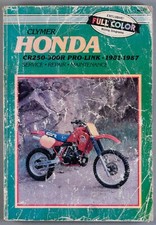 CLYMER Honda CH250-500R Pro Link 1981 1987 Service Repair Maintenance Manual