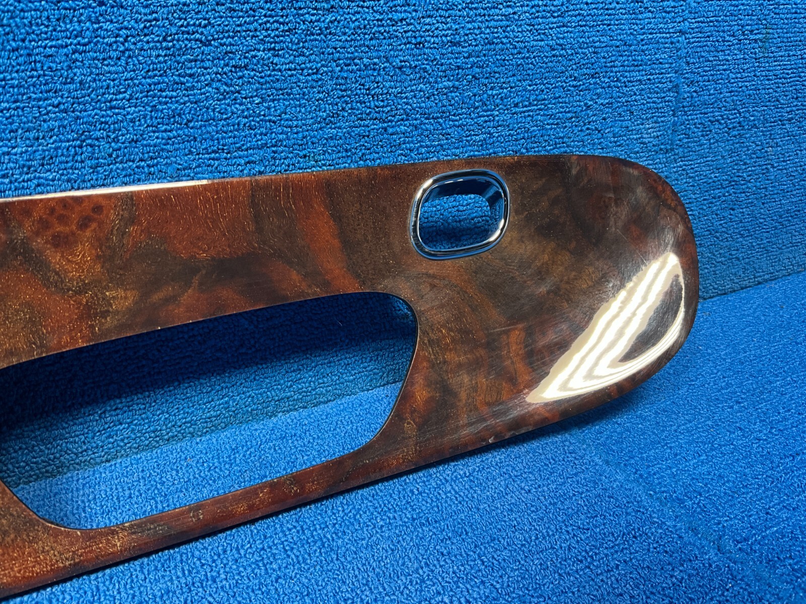 2007 - 2010 BENTLEY CONTINENTAL GTC FRONT LEFT INTERIOR DOOR PANEL WOOD TRIM OEM