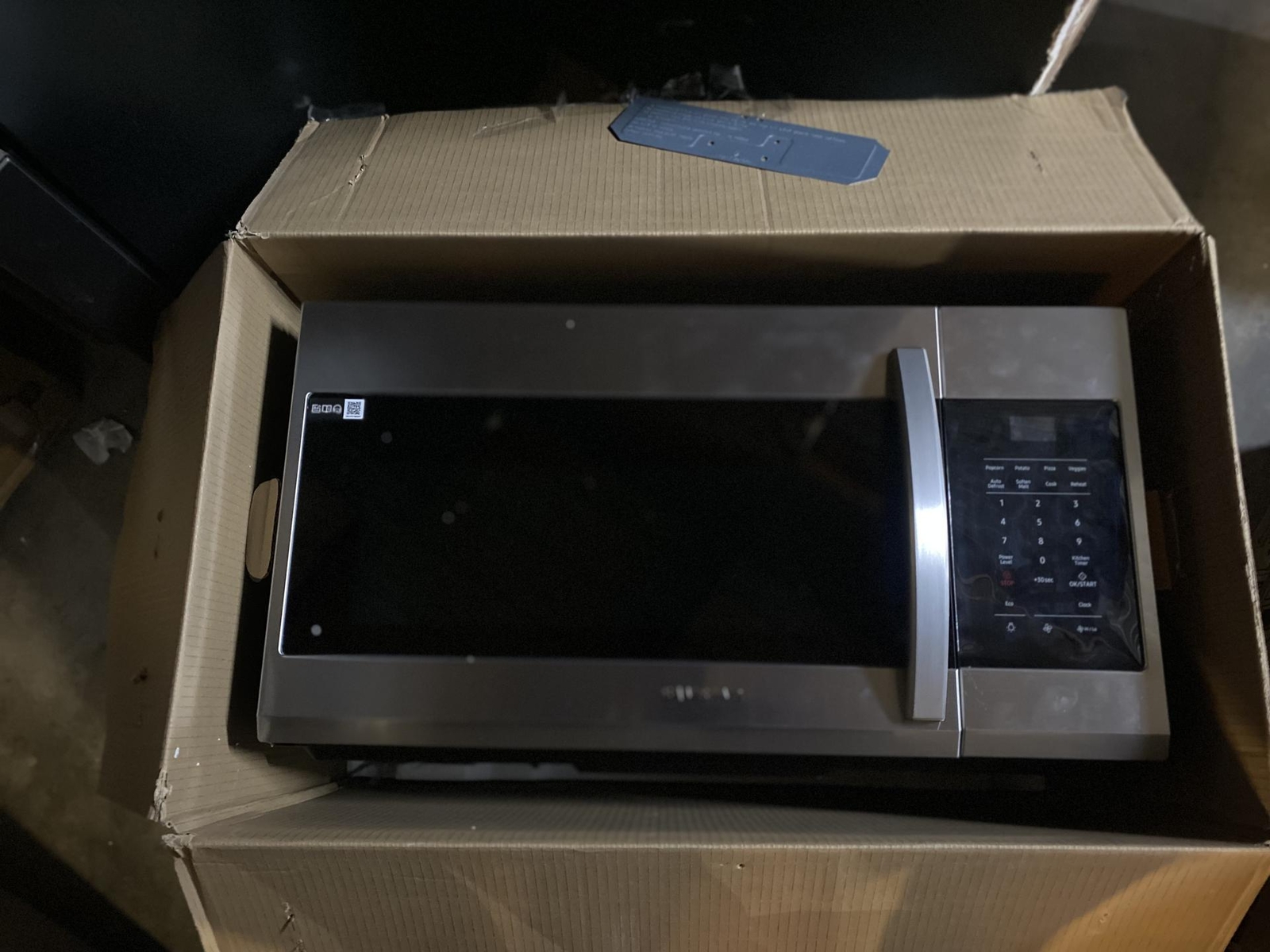 Samsung 1.7 Cu. Ft. ME17R7021ES Fingerprint Resistant Stainless Steel