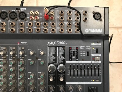 Yamaha EMX5000-20 Mixer (broken/for parts Please read) | eBay