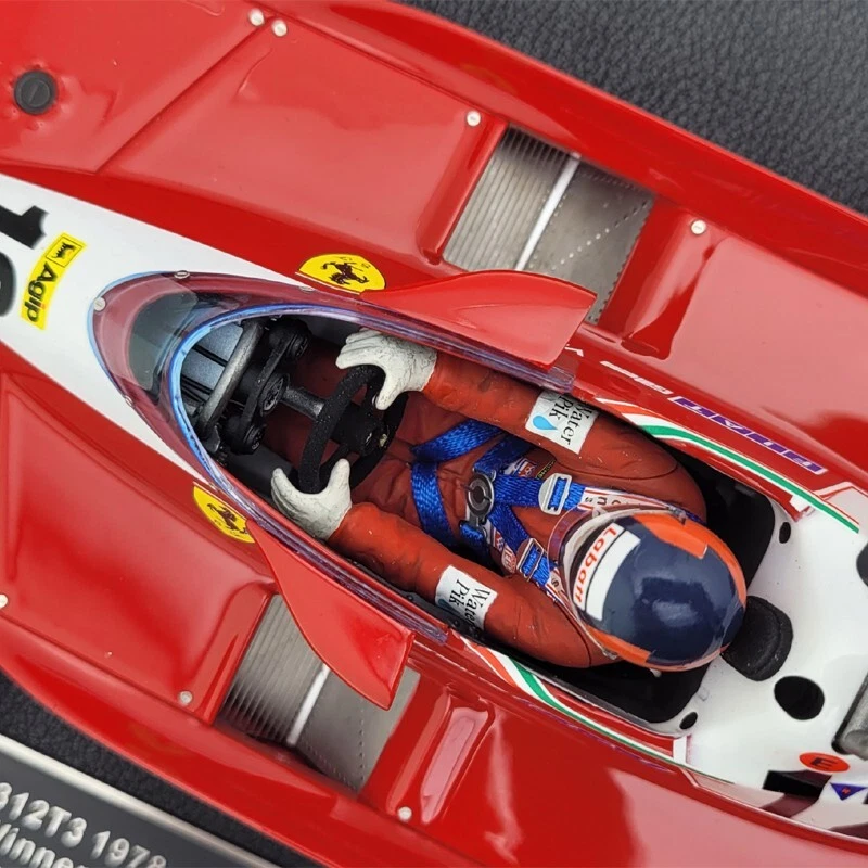 GP Replicas 1978 Gilles Villeneuve Ferrari 312 T3 Canada GP - 1/18 GPreplicas - Immagine 3 di 3