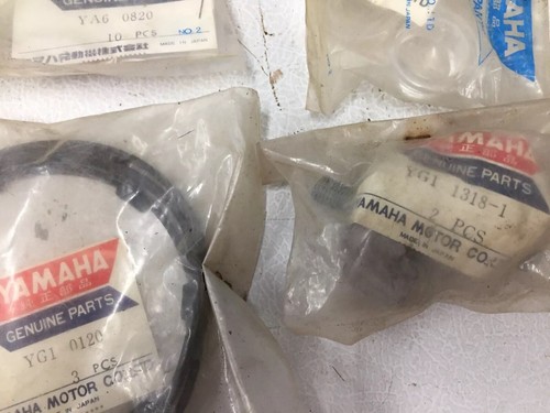 (O.E.M.) NOS 1960'S YAMAHA PARTS LOT - 35+ PIECES - Picture 6 of 10
