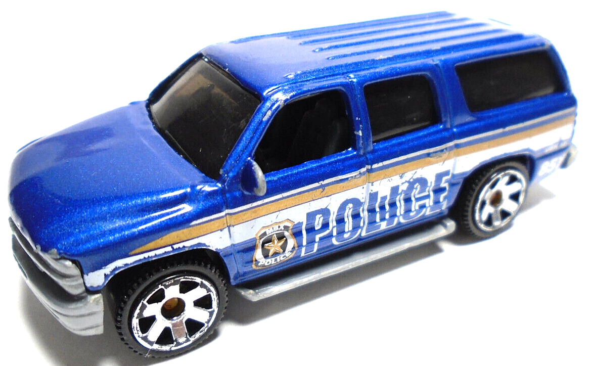 1999 MATCHBOX 2000 CHEVROLET SUBURBAN #857 BLUE 1:76 DIECAST 3