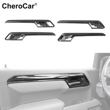 Interior Door Panel Trim Cover Decor Strip Bezels For 2022 Chevy Silveradogmc Interior Door Panel Trim Cover Decor Strip Bezels For 2022 Chevy Silveradogmc