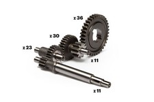 Ingranaggi primari MALOSSI HTQ rapporto lungo 9:1 per Piaggio