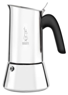 Bialetti - New Venus Induction, Edelstahl Herd Espresso-Kaffeemaschine, Geeignet