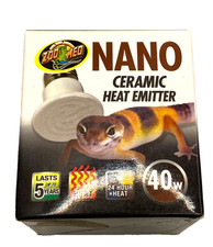 ZOO MED NANO CERAMIC HEAT EMITTER 25w 24 Hour Heat