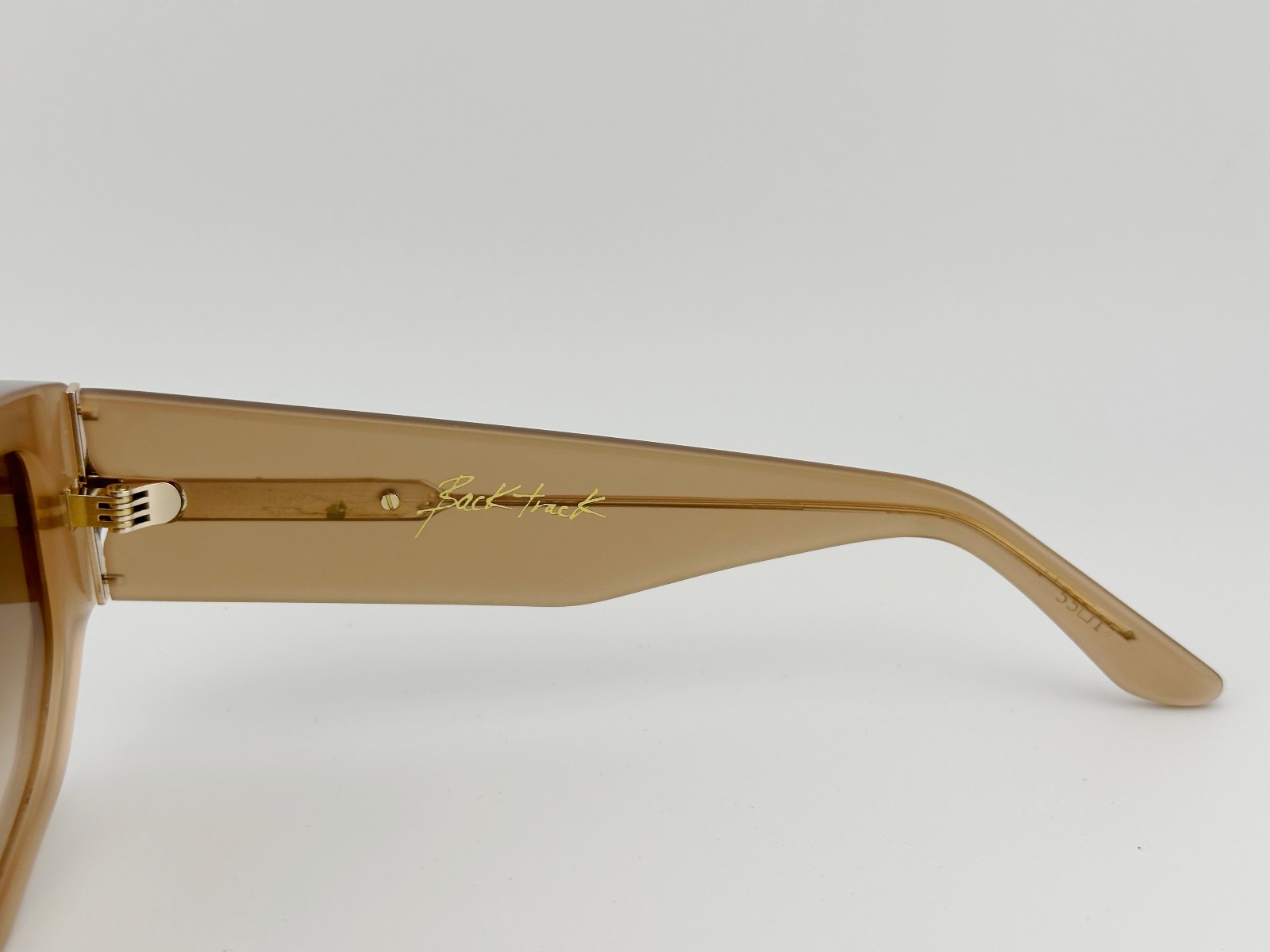 Dezi BackTrack Translucent Beige Oversized Sungla… - image 14