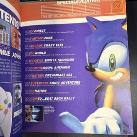 Sega Dreamcast Magazine Issue 0 June 1999 RARE OOP NO UPC