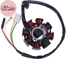 GY6 49Cc 50Cc 80Cc 100Cc 8 Poles Magneto Stator for 139QMB 139QMA 147QMD Scooter