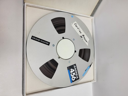👀Ampex Grand Master 456 1/4" x 2500' Tape 10-1/2" Bb King Studio Lot Of 7 #9 👀 - Picture 13 of 17