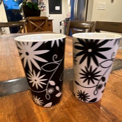 Maxwell & Williams Daisy May Floral Ceramic Mug Set 2 8.5 fl oz MW/DS Safe