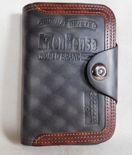 MenBense Grey/Brown- magnetic snap wallet - Men's
