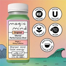 Magic Mind Energy & Focus Drink Shots 15 Pack (2 FL oz)