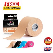 5m Kinesiology Tape - Breathable Waterproof Muscle Support for Injury Recovery 2.60 per metre