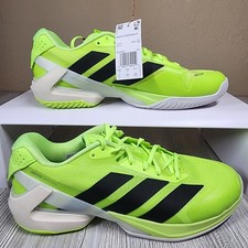 Adidas Adizero Ubersonic 5 Tennis Shoes Green Mens Size 11.5 New IH2562