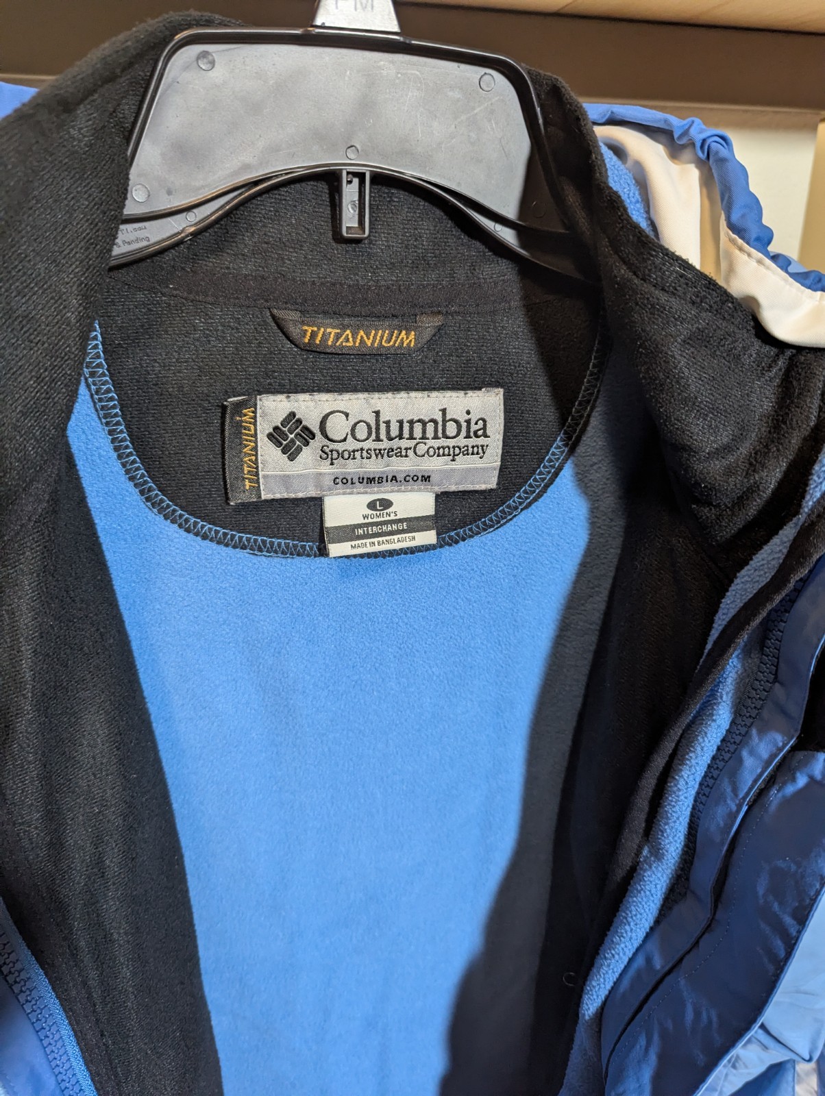 Columbia Titanium Interchange Rain Jacket/Coat ,O… - image 9