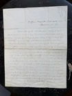 Confederate POW Surgeon Letter to Union Doctor Vicksburg 1863 Balfour Hosp. VA