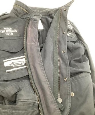 HYSTERIC GLAMOUR / ミリタリージャケット/L/コットン/BLK/4AB-2143 Hysteric Glamour military jacket black 4AB-2143 | eBay