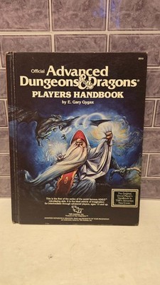 Advanced Dungeons & Dragons Players Handbook by E. Gary Gygax 2010