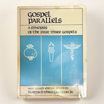 Vintage Gospel Parallels Hardcover By Throckmorton- Biblical Study w/ Jacket