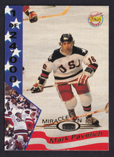 1995 Signature Rookies - 1980 Miracle On Ice Set #25 - Mark Pavelich - # /24000