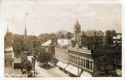 McMinnville Tennessee Main Street View 1910s RPPC Photo Postcard COPY ...