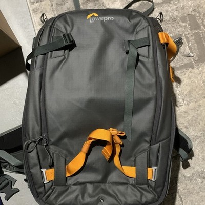 Lowepro Whistler BP 450 AW II Camera Backpack Gray/Orange w/ Rain Cover