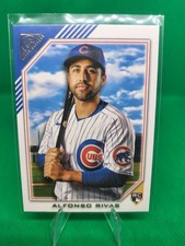 2022 Topps Gallery Alfonso Rivas RC Rookie #123 Chicago Cubs