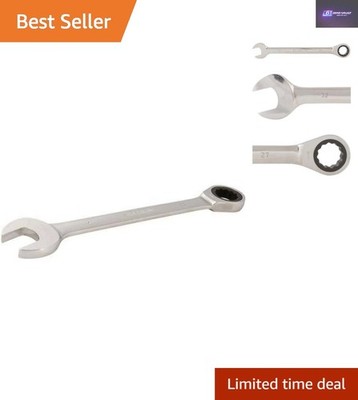 18 mm Ratschenschlüssel mit festem Kopf - robustes Chrom-Vanadium-Werkzeug für Mechaniker