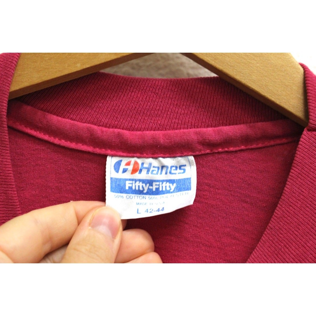 T shirt vintage Charleston South Carolina fila arcobaleno grande