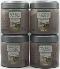 4PK Yankee Candles Fragrance Spheres 6 Oz Each Coconut Beach FAST SHIP