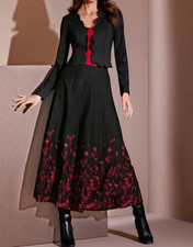 442238^ Creation L Premium Damen Bolero Shirt Jacke Weste schwarz Gr. 36- 50 NEU