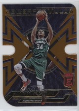 2022 Donruss Elite Power Formulas Orange Die-Cut Giannis Antetokounmpo #14 10ie