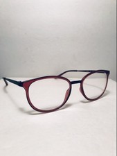 VGUC ISAAC MIZRAHI NY IM30001 RE EYEGLASSES FRAME ONLY 50-18-135 RED