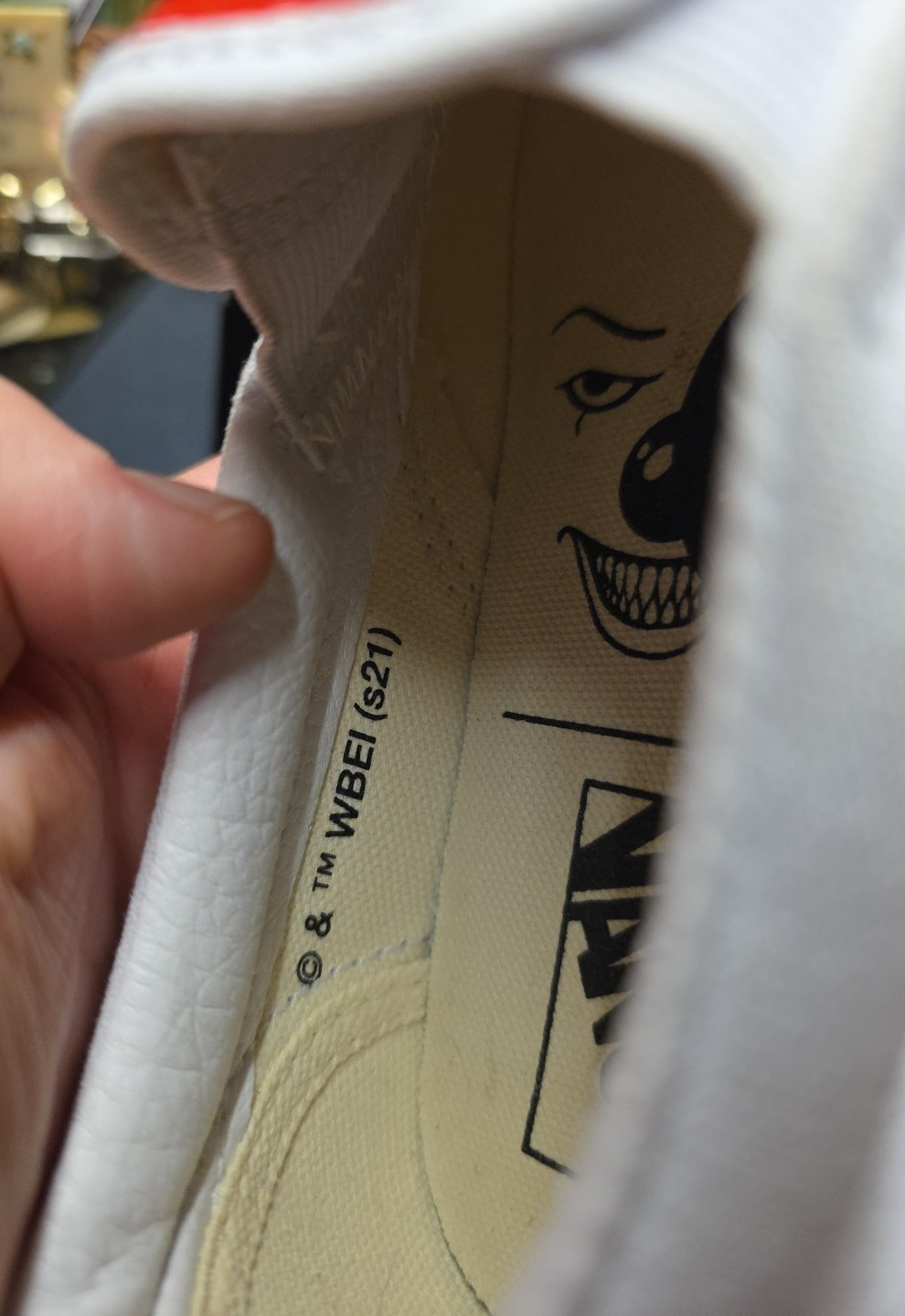 Vans Classic Slip-on X House Of Terror "It Pennywise" 5.5 Womens/4.0 Mens Rare thumbnail 16