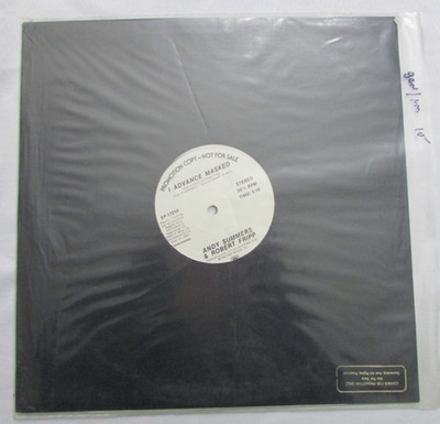 ANDY SUMMERS & ROBERT FRIPP I ADVANCE MASKED GEN/NM  VINYL LP L63