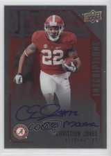 2015 Upper Deck Inscriptions Christion Jones #CJ Auto ow3