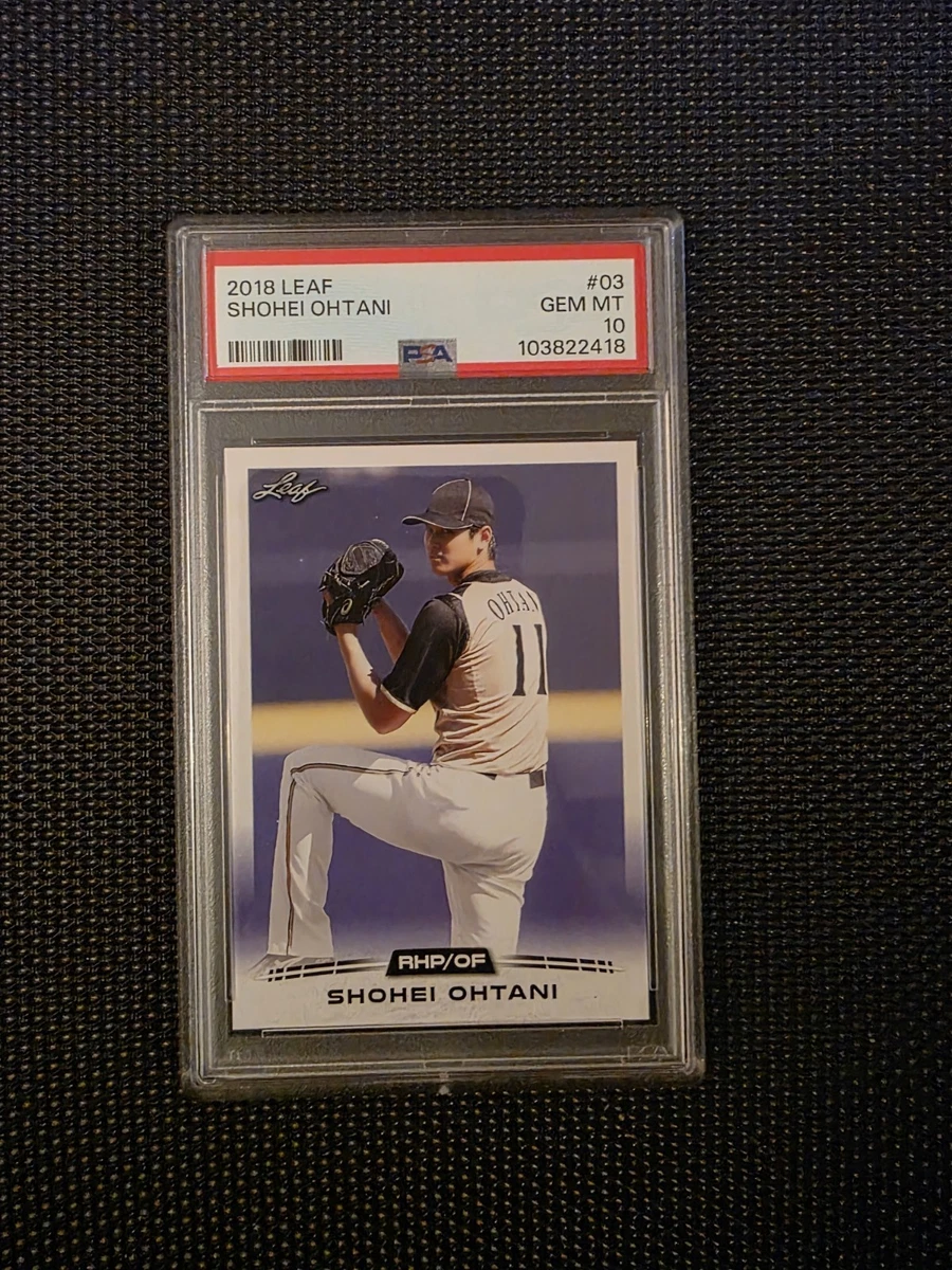 Leaf Shohei Ohtani Baseball Sports Trading Cards & Accessories for