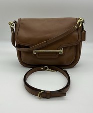 Vintage Coach Taylor Bag saddle Brown crossbody