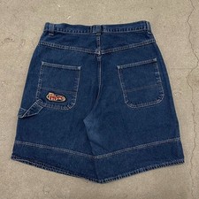Vintage Lee Pipes Baggy Jean Shorts