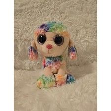 Ty Beanie Boos Rainbow the Poodle Plush