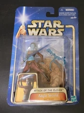 Star Wars Attack of the Clones Aayla Secura Jedi Knight #11 Hasbro Sealed 2002