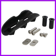 Durable Black Paddle Clip with Mounting Hardware - Perfect for Kayak Storage