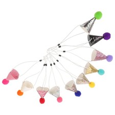 10 Pcs Birthday Hat for Dog Cat Kitten Headband Hats Party Supplies