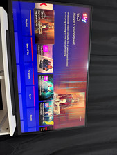 Sky Sky Glass 55in 4K LED Smart HDR TV with Remote, Freeview, Black