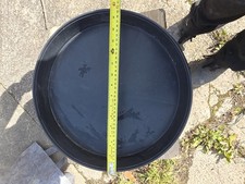x10 pack PLANT POT SAUCER 16" (40cm) Diameter Large  Strong Rigid . BARGAIN 