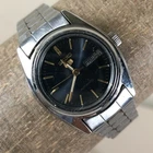 Vintage Seiko 5 Women 4206-0500 Dress Silver Tone Automatic 24mm Watch 5 3/4"
