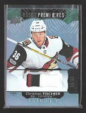 2018 Upper Deck Trilogy Rookie Premieres Christian Fischer #84 /35 Jersey Patch