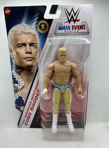 Cody Rhodes WWE Mattel 6" Wrestling Figure Main Event Series 159 MOC